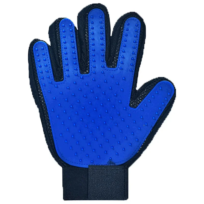 Magic Pet Grooming Gloves – Remove Hair, Massage & Clean